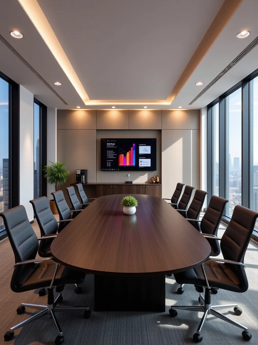 Sophisticated Modern Conference Room