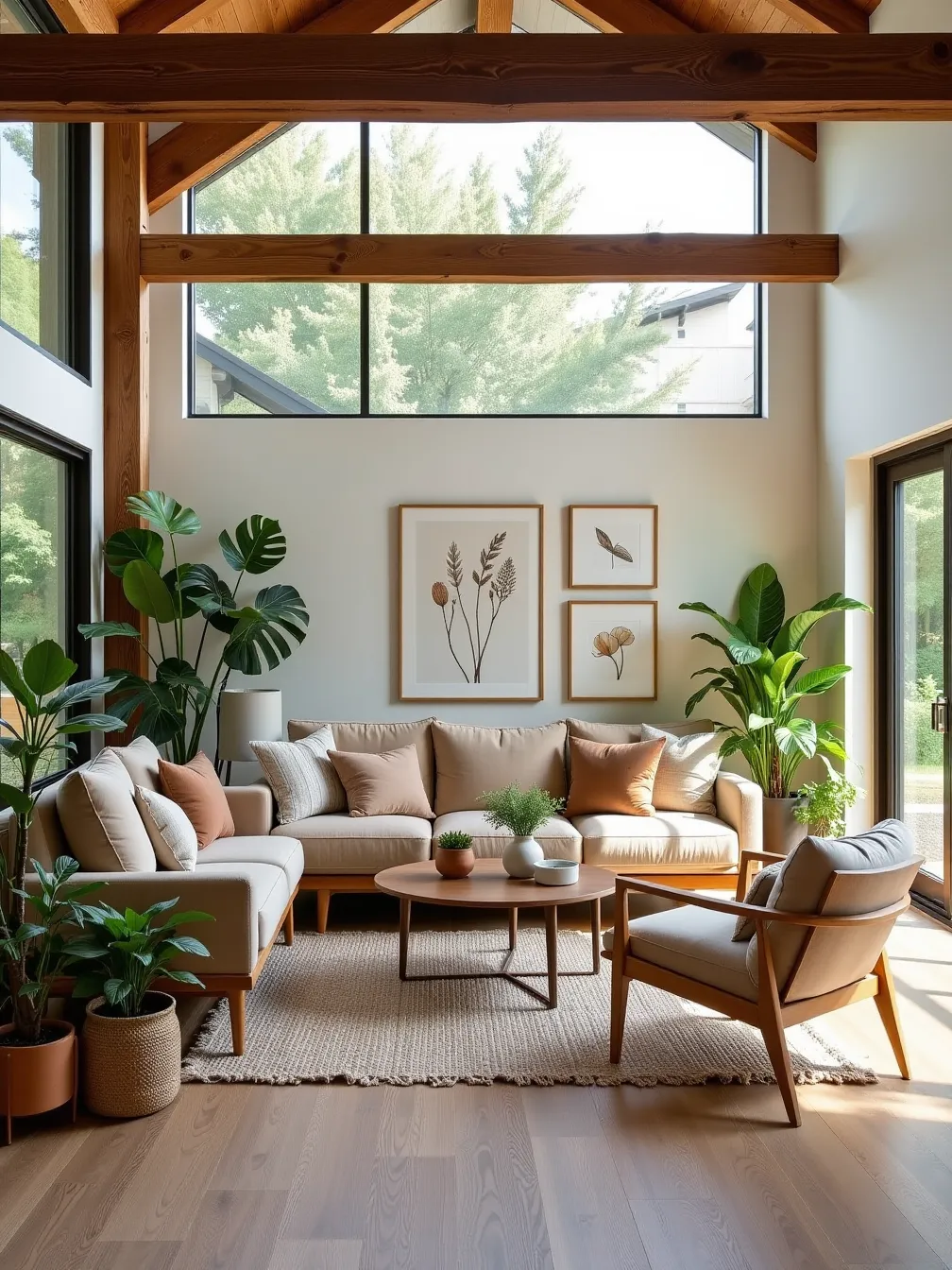 Eco-Friendly Modern Living Room